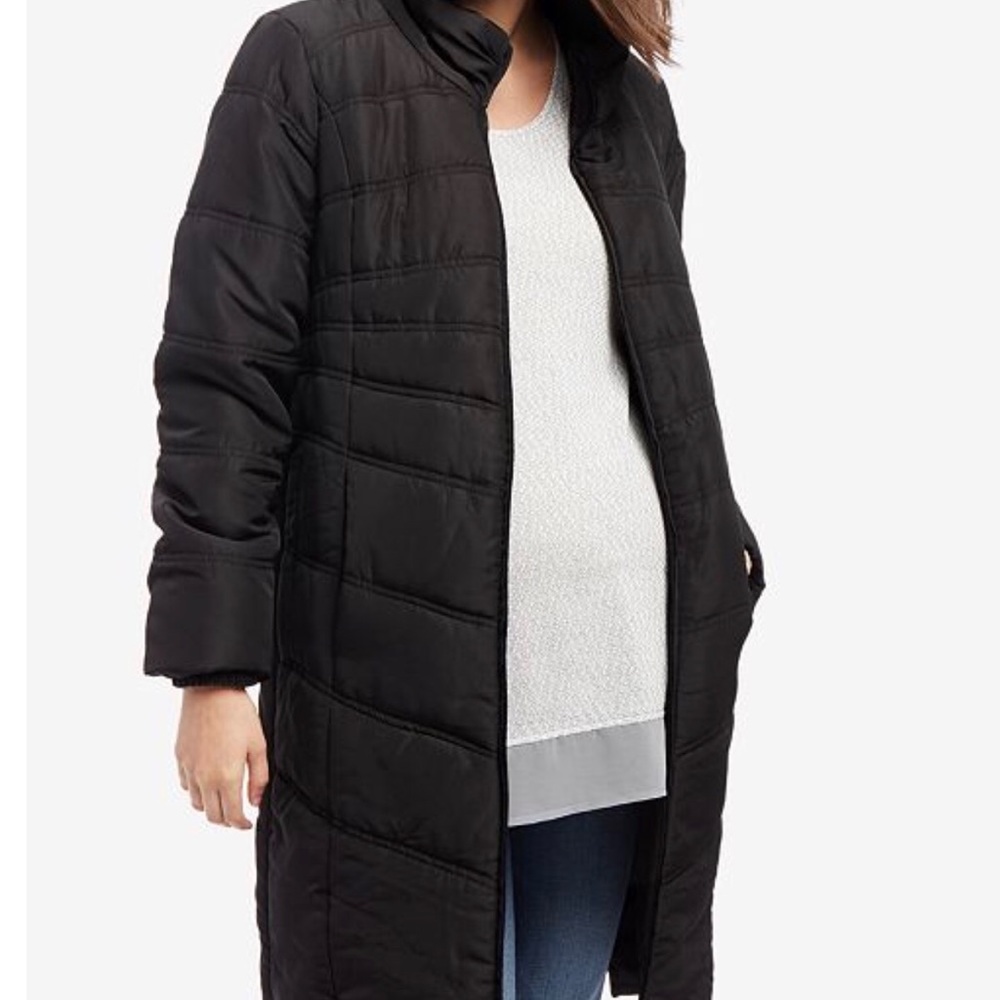 Motherhood Maternity Puffer Coat